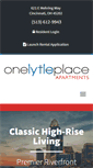 Mobile Screenshot of onelytle.com